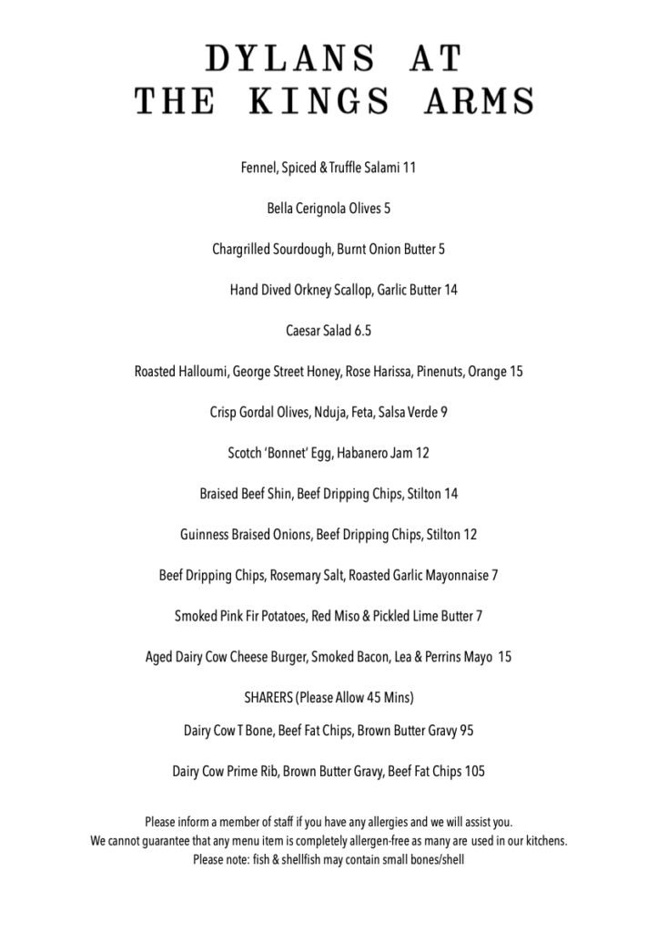 June Snacking Menu 2025